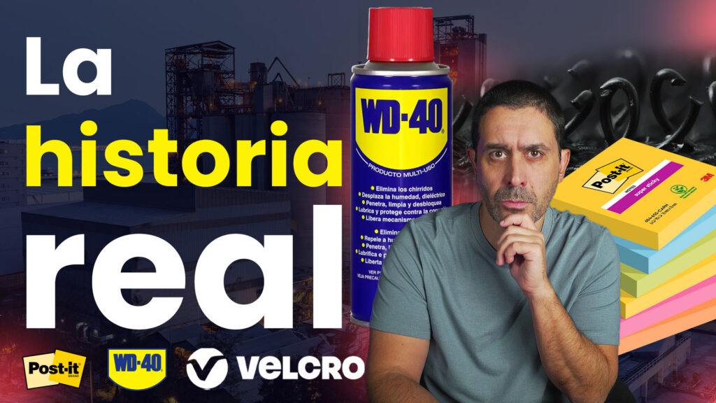 La historia real detrás de los productos que todos usamos: Post-It, WD-40 y Velcro